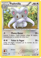 Carte Pokémon Pashmilla 89/114 Rare Noir & Blanc (JCC)