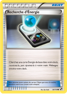 Carte Pokémon Recherche d'Énergie 93/114 Commune Noir & Blanc (JCC)