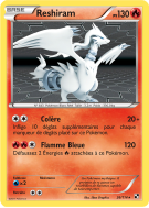 Carte Pokémon Reshiram 26/114 Holographique Noir & Blanc (JCC)