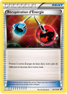 Carte Pokémon Récupération d'Énergie 92/114 Peu commune Noir & Blanc (JCC)