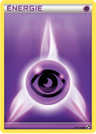 Carte Pokémon Énergie Psy 109/114 Commune Noir & Blanc (JCC)