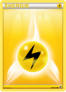 Carte Pokémon Énergie Électrique 108/114 Commune Noir & Blanc (JCC)