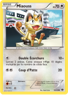 Carte Pokémon Miaouss 80/99 Commune Destinées Futures