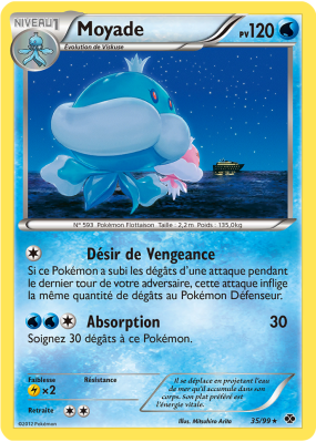 Carte Pokémon Moyade 35/99 Rare Destinées Futures