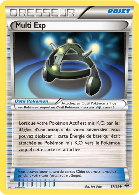 Carte Pokémon Multi Exp 87/99 Peu commune Destinées Futures