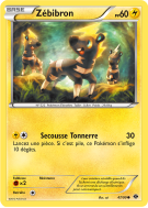 Carte Pokémon Zébibron 47/99 Commune Destinées Futures