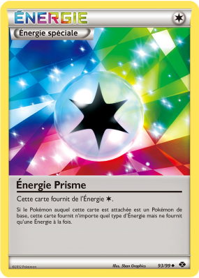Carte Pokémon Énergie Prisme 93/99 Peu commune Destinées Futures