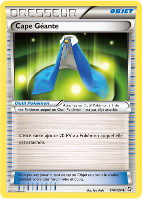 Carte Pokémon Cape Géante 114/124 Peu commune Dragons Exaltés