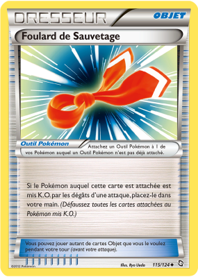 Carte Pokémon Foulard de Sauvetage 115/124 Peu commune Dragons Exaltés