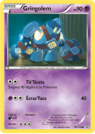 Carte Pokémon Gringolem 58/124 Commune Dragons Exaltés