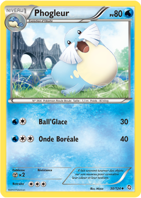 Carte Pokémon Phogleur 30/124 Peu commune Dragons Exaltés