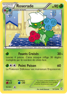 Carte Pokémon Roserade 14/124 Peu commune Dragons Exaltés