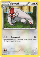 Carte Pokémon Vigoroth 102/124 Peu commune Dragons Exaltés