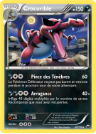 Carte Pokémon Crocorible 66/108 Holographique Explorateurs Obscurs
