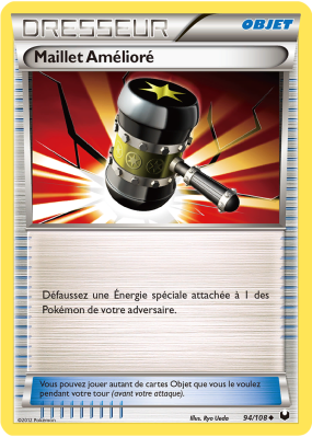 Carte Pokémon Maillet Amélioré 94/108 Peu commune Explorateurs Obscurs