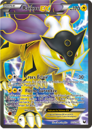 Carte Pokémon Raikou-EX 105/108 Ultra Rare Explorateurs Obscurs