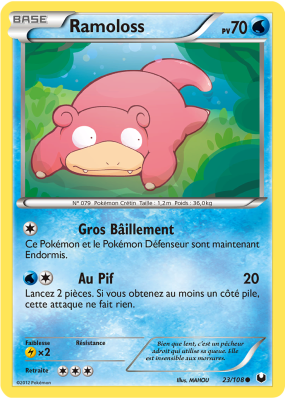 Carte Pokémon Ramoloss 23/108 Commune Explorateurs Obscurs