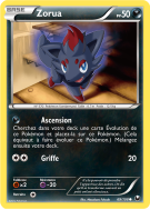 Carte Pokémon Zorua 69/108 Commune Explorateurs Obscurs