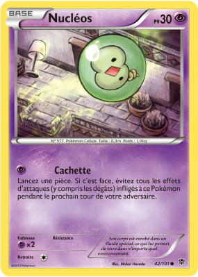Carte Pokémon Nucléos 42/101 Commune Explosion Plasma