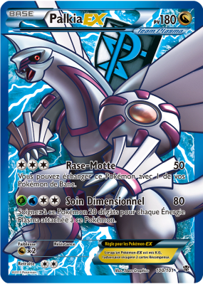 Carte Pokémon Palkia-EX 100/101 Ultra Rare Explosion Plasma