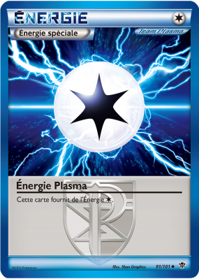 Carte Pokémon Énergie Plasma 91/101 Peu commune Explosion Plasma