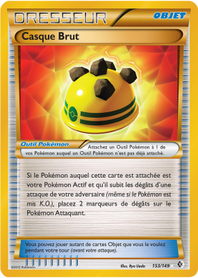 Carte Pokémon Casque Brut 153/149 Ultra Rare Frontières Franchies