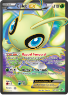 Carte Pokémon Celebi-EX 141/149 Ultra Rare Frontières Franchies