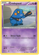 Carte Pokémon Cradopaud 65/149 Peu commune Frontières Franchies
