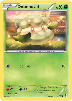 Carte Pokémon Doudouvet 14/149 Commune Frontières Franchies