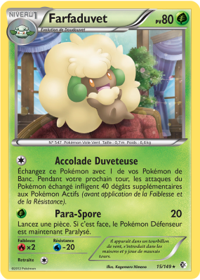 Carte Pokémon Farfaduvet 15/149 Rare Frontières Franchies