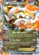 Carte Pokémon Kyurem Blanc-EX 103/149 Ultra Rare Frontières Franchies