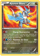 Carte Pokémon Kyurem Blanc 102/149 Rare Frontières Franchies