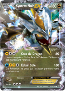 Carte Pokémon Kyurem Noir-EX 101/149 Ultra Rare Frontières Franchies