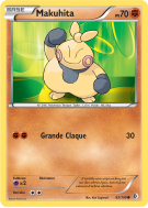 Carte Pokémon Makuhita 82/149 Commune Frontières Franchies