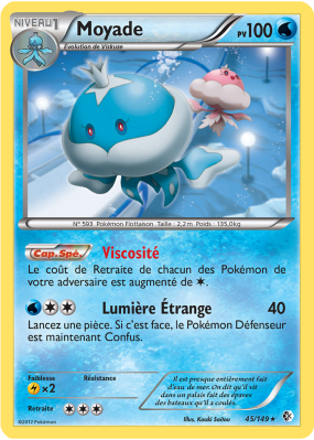 Carte Pokémon Moyade 45/149 Rare Frontières Franchies
