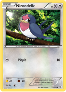 Carte Pokémon Nirondelle 112/149 Commune Frontières Franchies