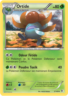 Carte Pokémon Ortide 2/149 Peu commune Frontières Franchies