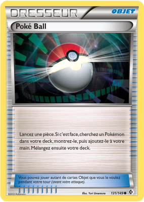 Carte Pokémon Poké Ball 131/149 Commune Frontières Franchies