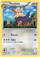 Carte Pokémon Ponchien 121/149 Peu commune Frontières Franchies