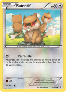 Carte Pokémon Ratentif 118/149 Commune Frontières Franchies