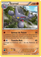 Carte Pokémon Scorvol 81/149 Holographique Frontières Franchies