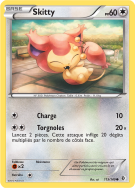 Carte Pokémon Skitty 113/149 Commune Frontières Franchies