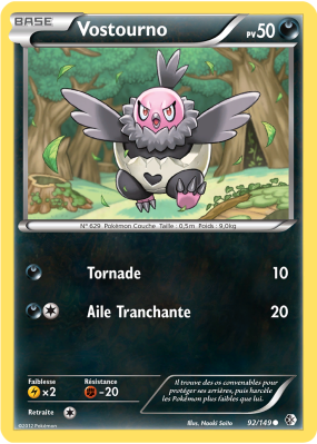 Carte Pokémon Vostourno 92/149 Commune Frontières Franchies