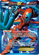 Carte Pokémon Deoxys-EX 111/116 Ultra Rare Glaciation Plasma