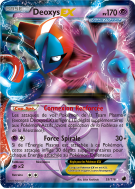 Carte Pokémon Deoxys-EX 53/116 Ultra Rare Glaciation Plasma