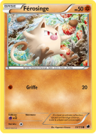 Carte Pokémon Férosinge 59/116 Commune Glaciation Plasma