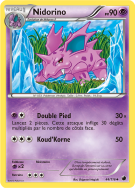 Carte Pokémon Nidorino 44/116 Peu commune Glaciation Plasma