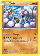 Carte Pokémon Onix 61/116 Peu commune Glaciation Plasma