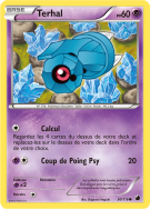 Carte Pokémon Terhal 50/116 Commune Glaciation Plasma