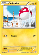 Carte Pokémon Voltorbe 32/116 Commune Glaciation Plasma